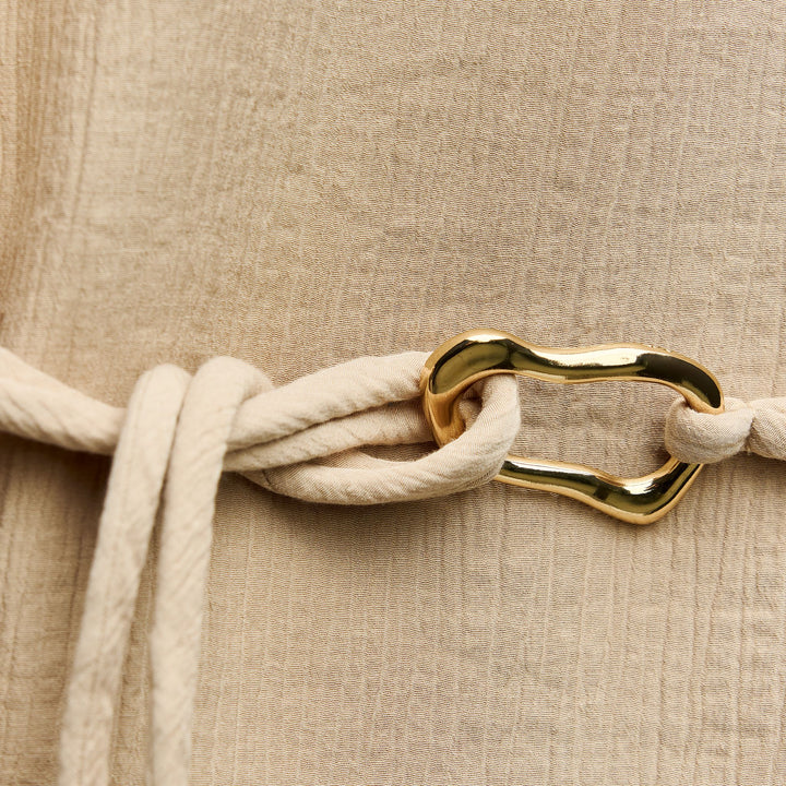 Moudda ZARA - Set top manches courtes ceinture tissu avec boucle - Tunisie 4