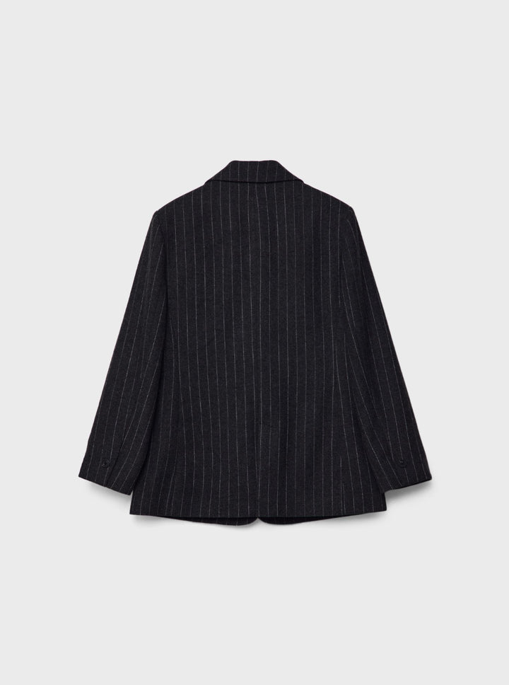 Moudda STRADIVARIUS - Blazer en Drap Basique à Rayures - Tunisie 2