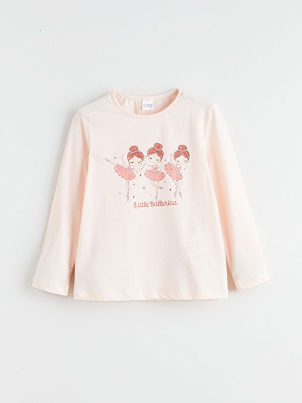 Moudda LC Waikiki - Pyjama manches longues en jersey mi-saison pour Fille - Tunisie 2