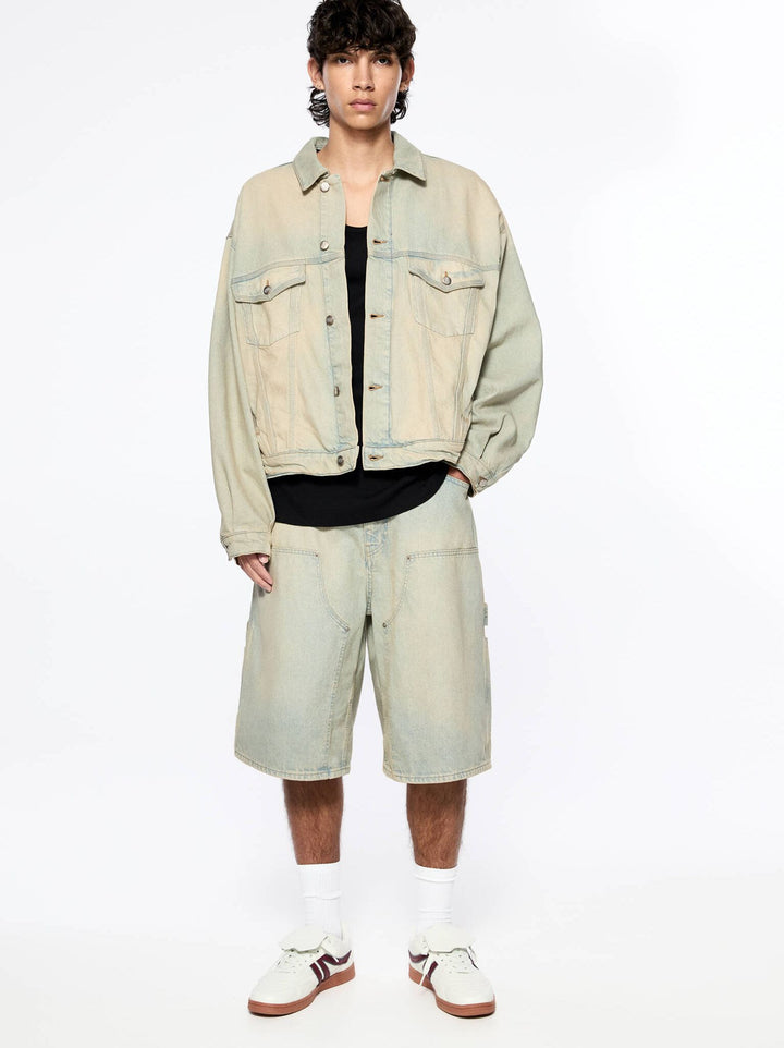 Moudda PULL & BEAR - Bermuda Denim Teinté STWD - Tunisie 5