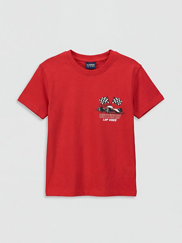 Moudda LC Waikiki - T-shirt manches courtes en jersey pour Garçon - Tunisie 1