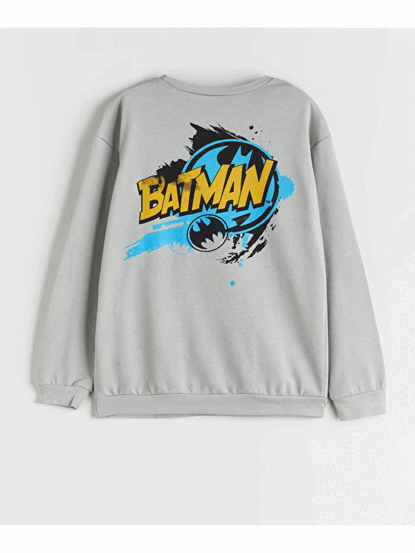 Moudda LC Waikiki - Sweatshirt en jersey sous licence Garçon Gris - Tunisie 3