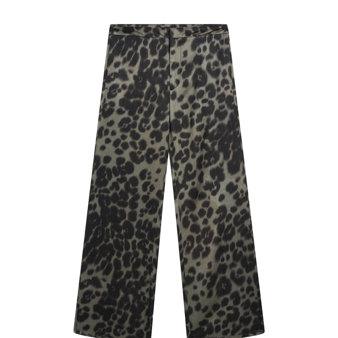 Moudda Massimo Dutti - Pantalon coordonné vert léopard - Tunisie 1