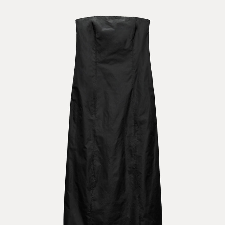 Moudda ZARA - Robe mi-longue en taffetas col bateau - Tunisie 1