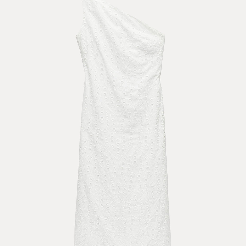 Moudda ZARA - Robe asymétrique Schiffli - Tunisie 2