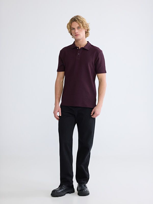 Moudda LC Waikiki - T-shirt col polo manches courtes en jersey - Tunisie 2