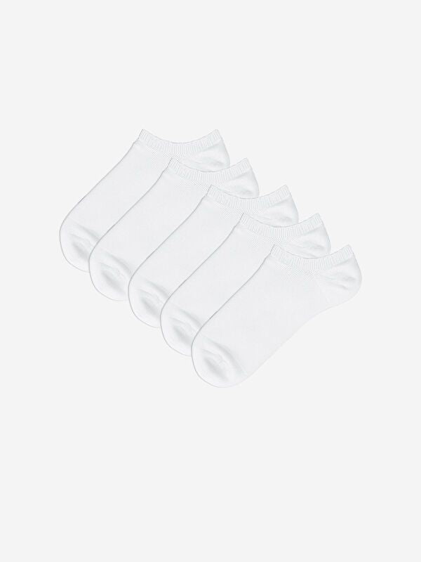 Moudda LC Waikiki - Chaussettes sneakers Femme Blanc optique - Tunisie 2