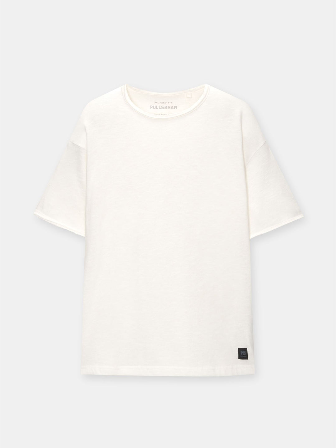 Moudda PULL & BEAR - T-Shirt Demi-Manches Bord Brut - Tunisie 3