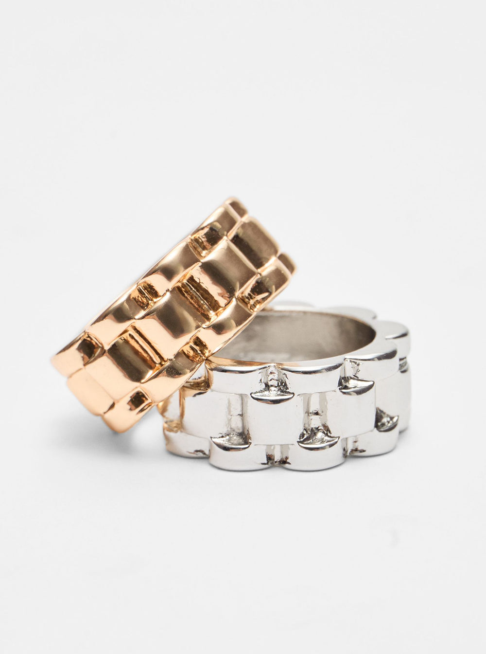 Moudda STRADIVARIUS - Lot de 2 Bagues Chaîne de Montre - Tunisie 2