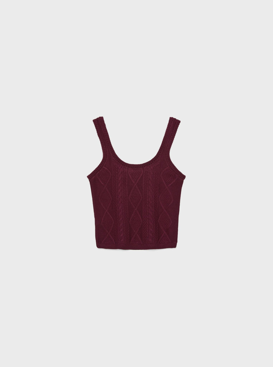 Moudda STRADIVARIUS - Top à Tresses en Maille - Tunisie 3