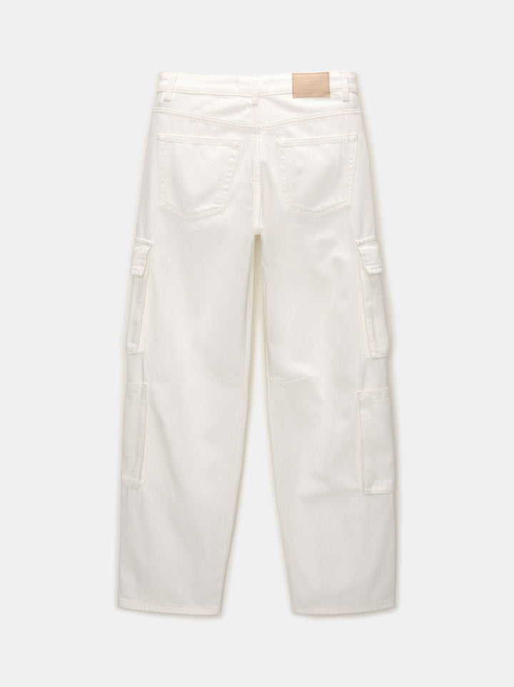 Moudda PULL & BEAR - Pantalon Denim Cargo Multi-Poches - Tunisie 4