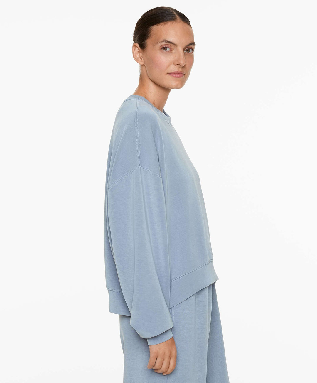 Moudda Oysho - Sweat Crop Col Rond Modal Premium - Tunisie 3