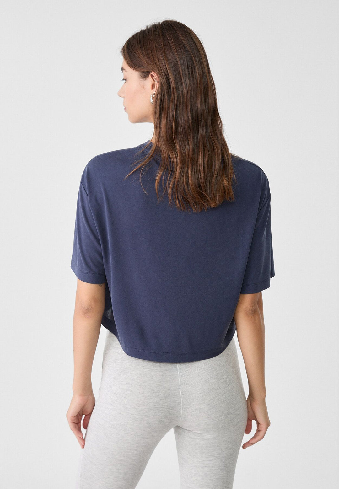 Moudda STRADIVARIUS - T-Shirt Sport Manche Courte Effet Doux - Tunisie 5