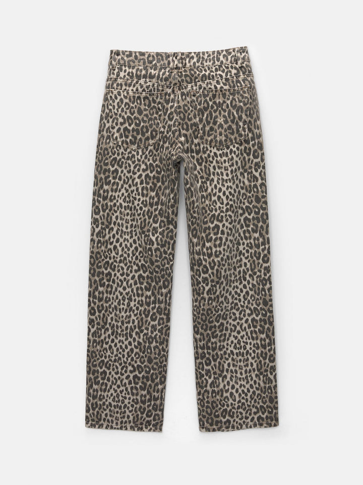 Moudda PULL & BEAR - Pantalon Droit Léopard 2 - Tunisie 1