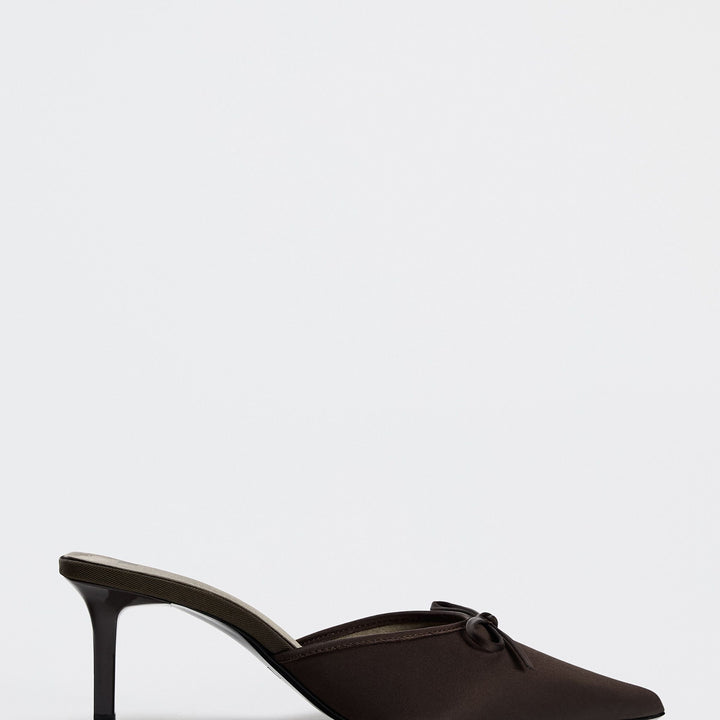 Moudda ZARA - Chaussures talon moyen nœud sans arrière - Tunisie 2
