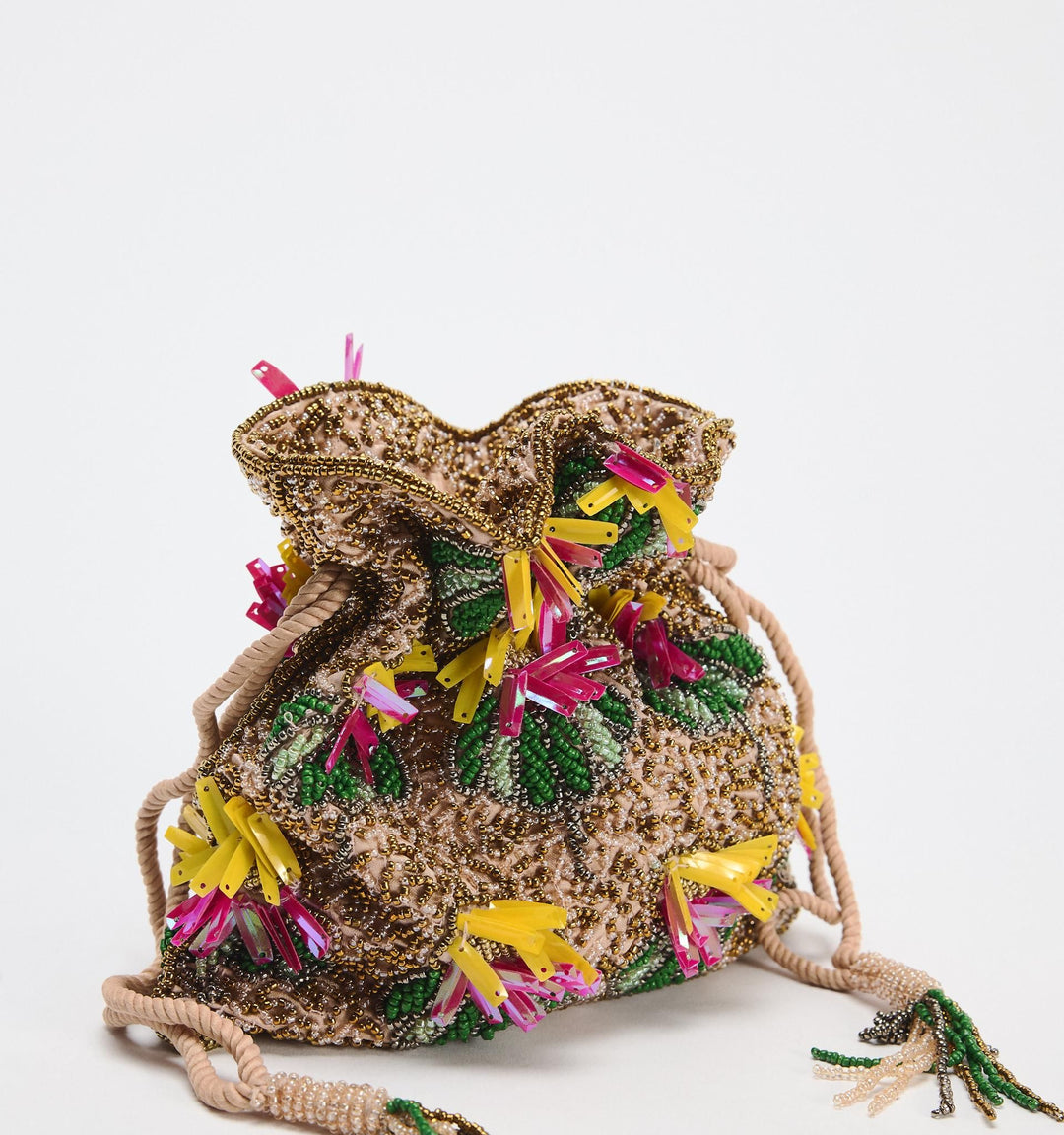 Moudda ZARA - Sac perles fleurs - Tunisie 1