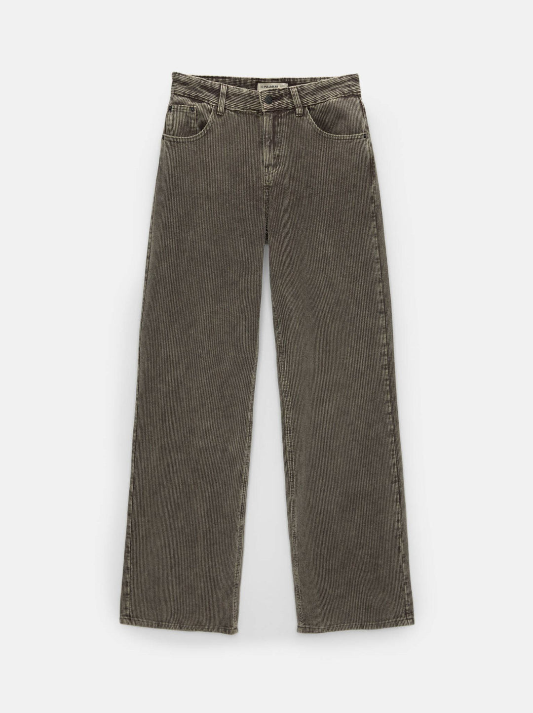 Moudda PULL & BEAR - Pantalon Jambe Large Pana Lavée - Tunisie 4