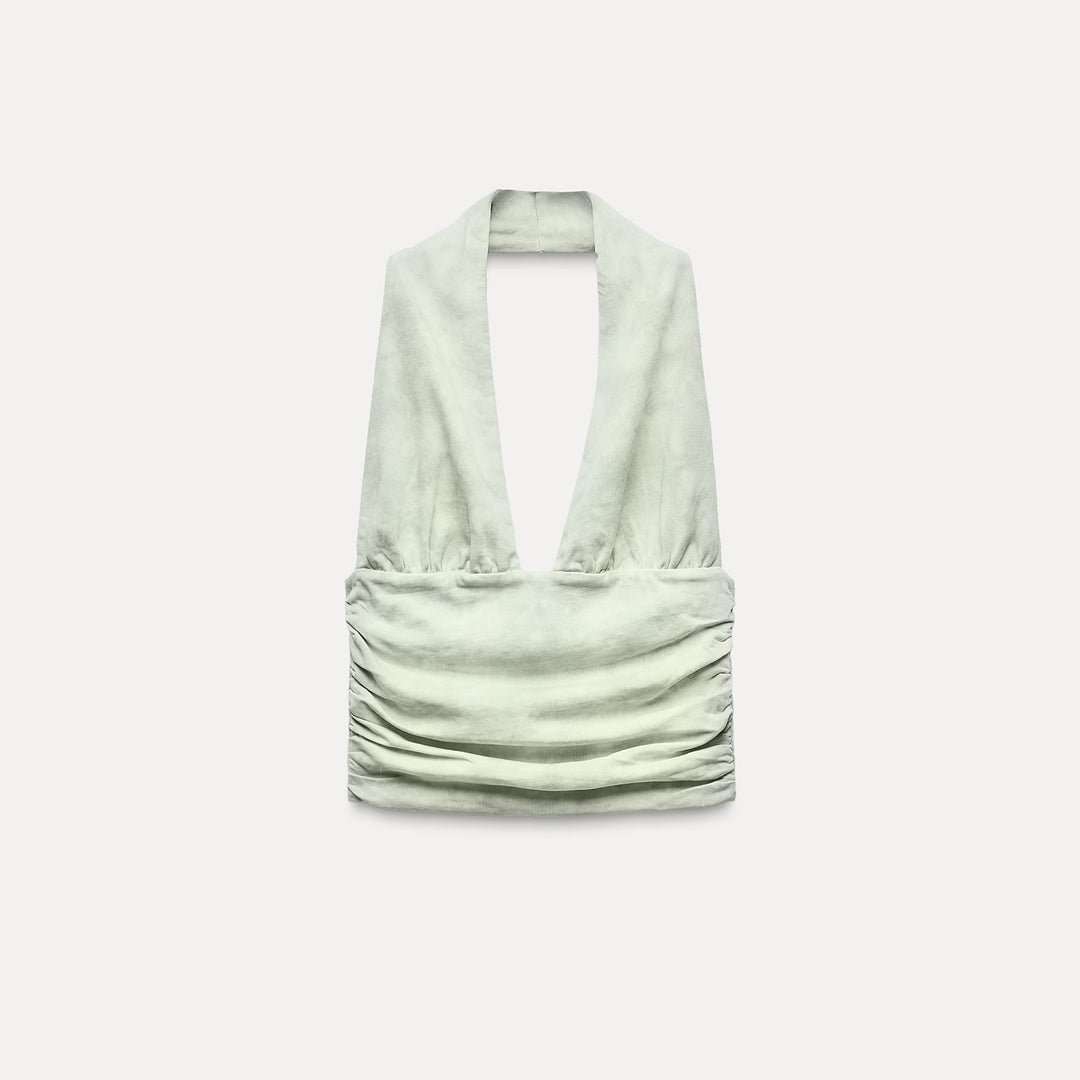 Moudda ZARA - Top Dos Nu en Coton Épais Tie-dye - Tunisie 1