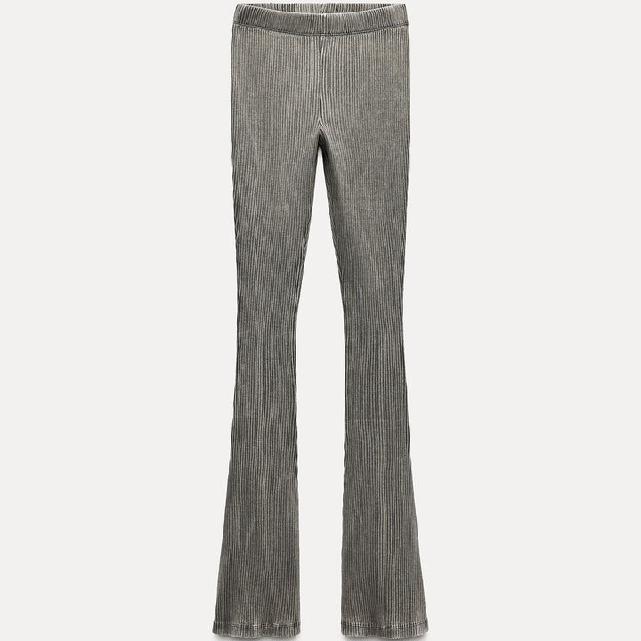 Moudda ZARA - Pantalon Évasé Côtelé Délavé - Tunisie 1