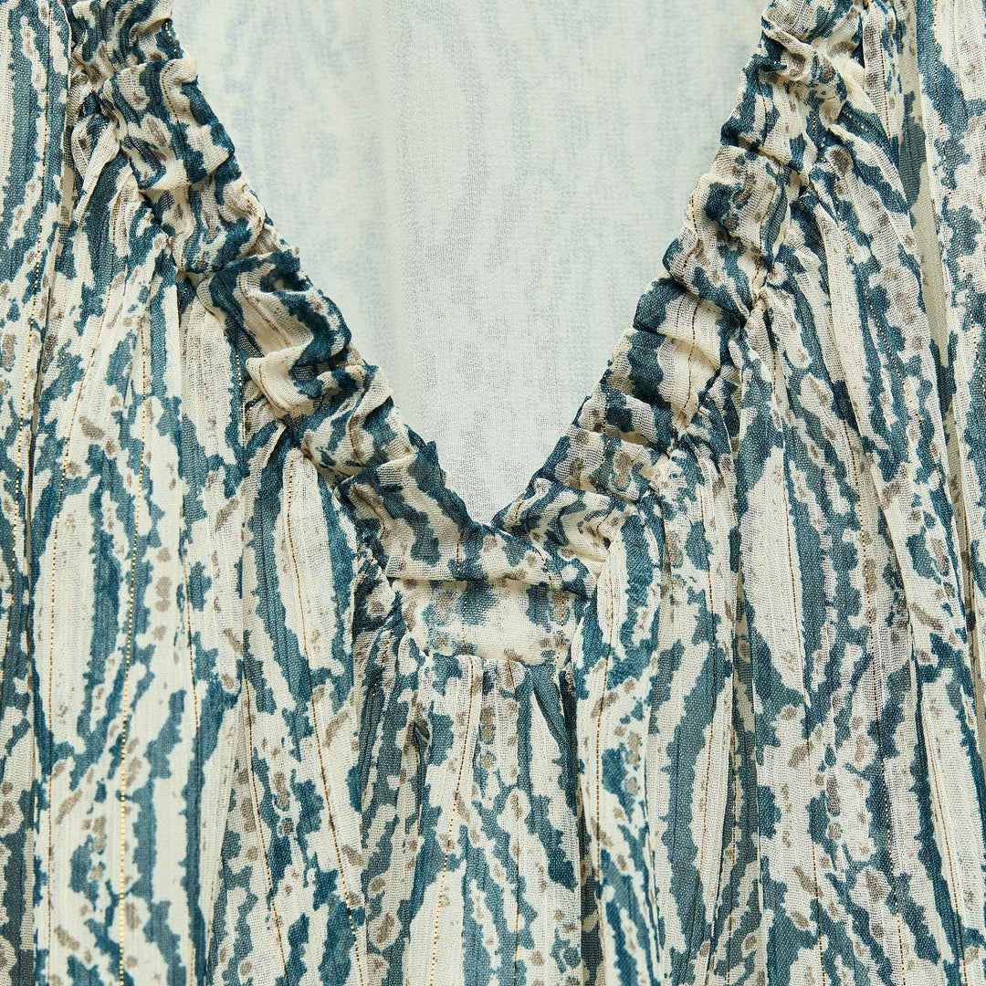 Moudda ZARA - Top Boule Bicolore Lurex - Tunisie 3