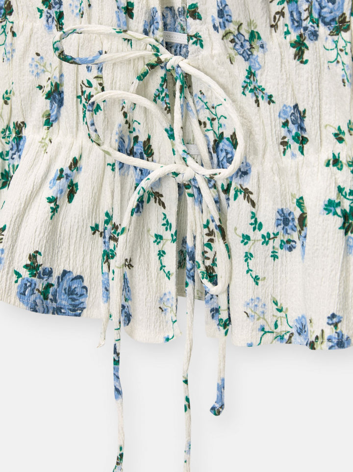Moudda PULL & BEAR - Body Top Nœuds Bambula Fleurs - Tunisie 2
