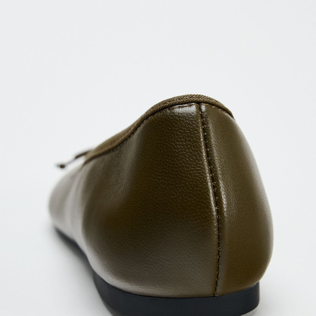 Moudda ZARA - Ballerines cuir nœud - Tunisie 4
