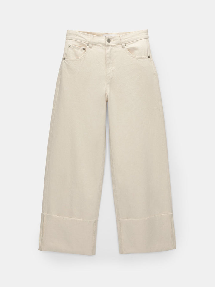 Moudda PULL & BEAR - Pantalon Taille Moyenne Revers Bas - Tunisie 4