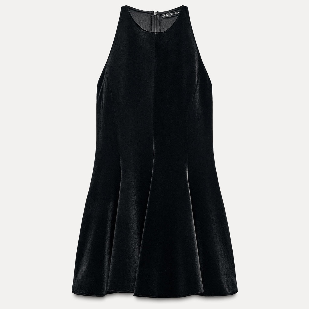 Moudda ZARA - Robe velours godets - Tunisie 2