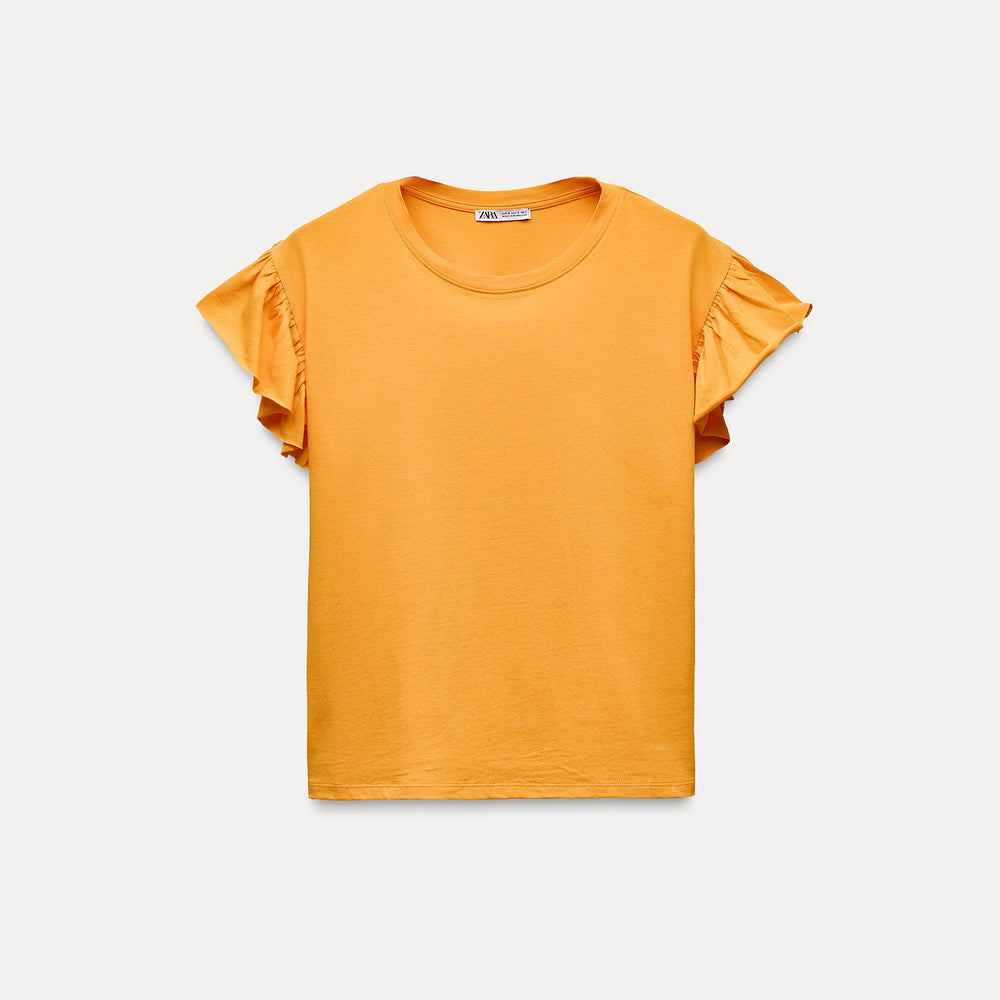 Moudda ZARA - T-shirt volants en coton standard - Tunisie 2