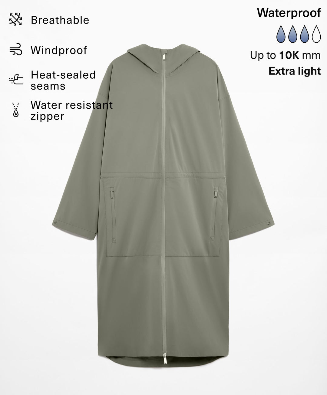 Moudda Oysho - Imperméable Extraléger Long - Tunisie 3