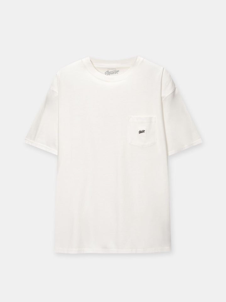 Moudda PULL & BEAR - T-Shirt Demi-Manches Poche STWD Teinture Garment - Tunisie 1