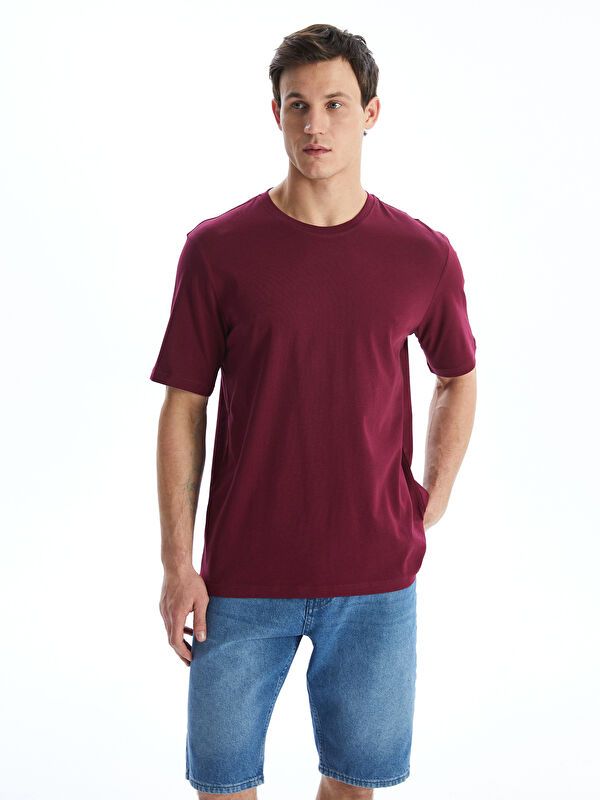Moudda LC Waikiki - T-shirt basique col rond manches courtes en jersey pour Homme - Tunisie 1