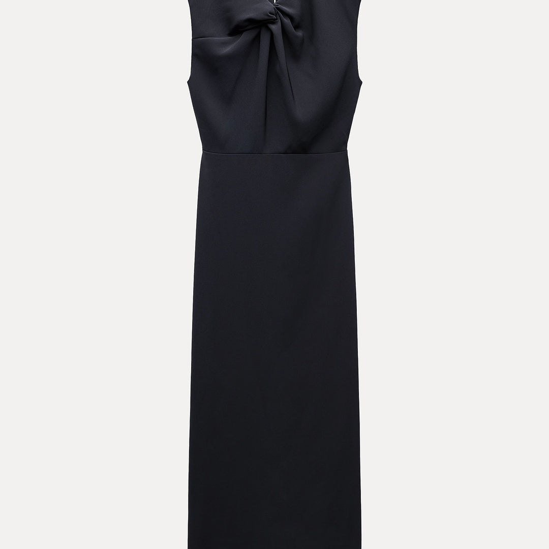 Moudda ZARA - Robe mi-longue décolleté nœud - Tunisie 2