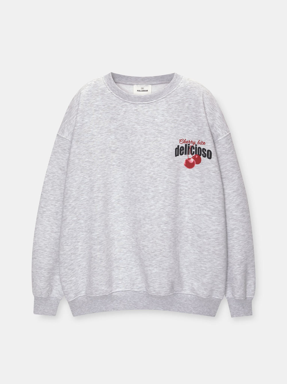 Moudda PULL & BEAR - Sweat Graphique Vigore Cerise - Tunisie 2