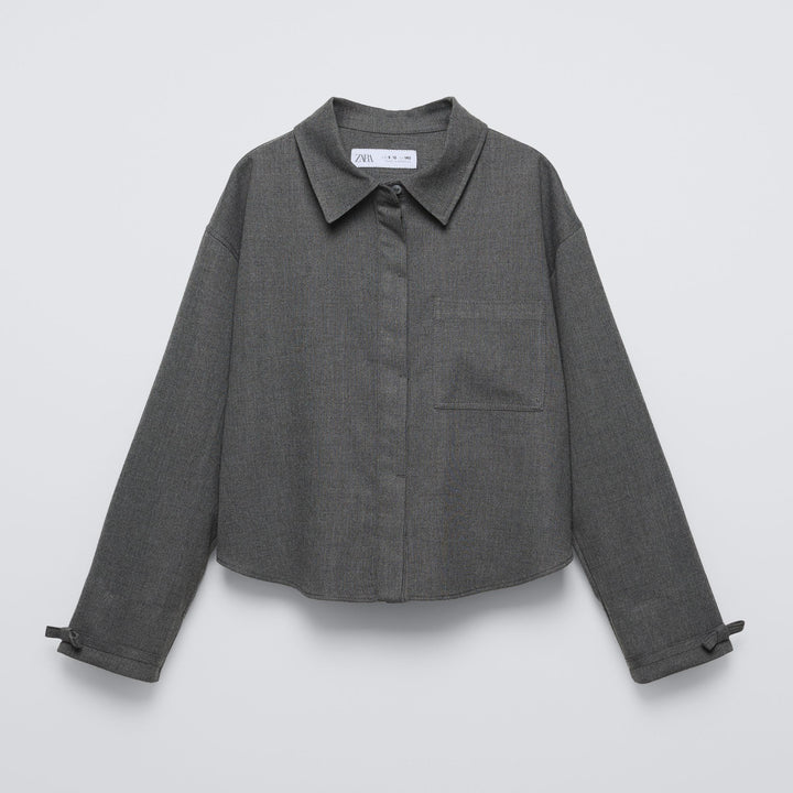 Moudda ZARA - Chemise fille petits nœuds manches courtes - Tunisie 1