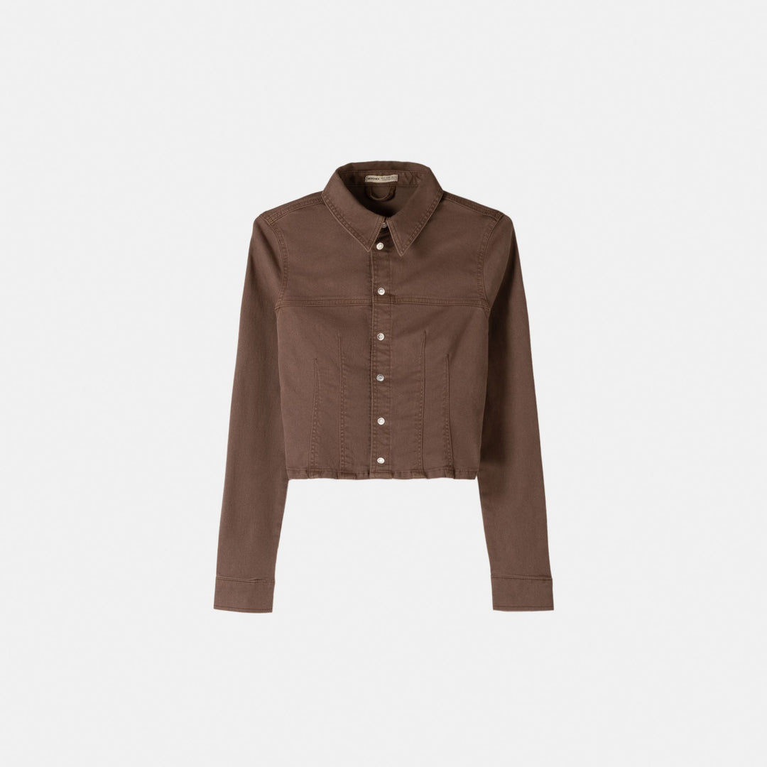 Moudda BERSHKA - Chemise en coton extensible - Tunisie 1