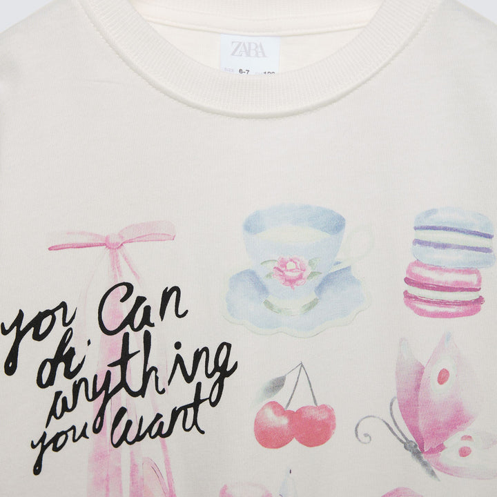 Moudda ZARA - T-shirt éléments coquette - Tunisie 3