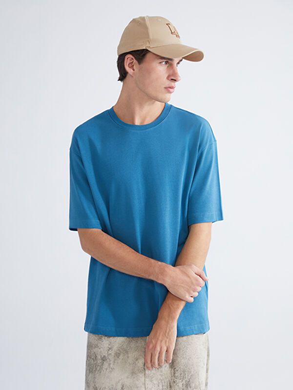 Moudda LC Waikiki - T-shirt basique manches courtes en jersey - Tunisie 1