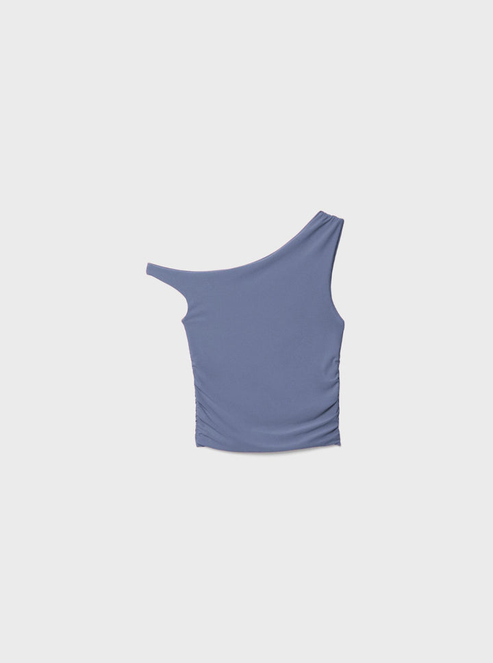 Moudda STRADIVARIUS - T-Shirt Regular Asymétrique Froncé - Tunisie 2