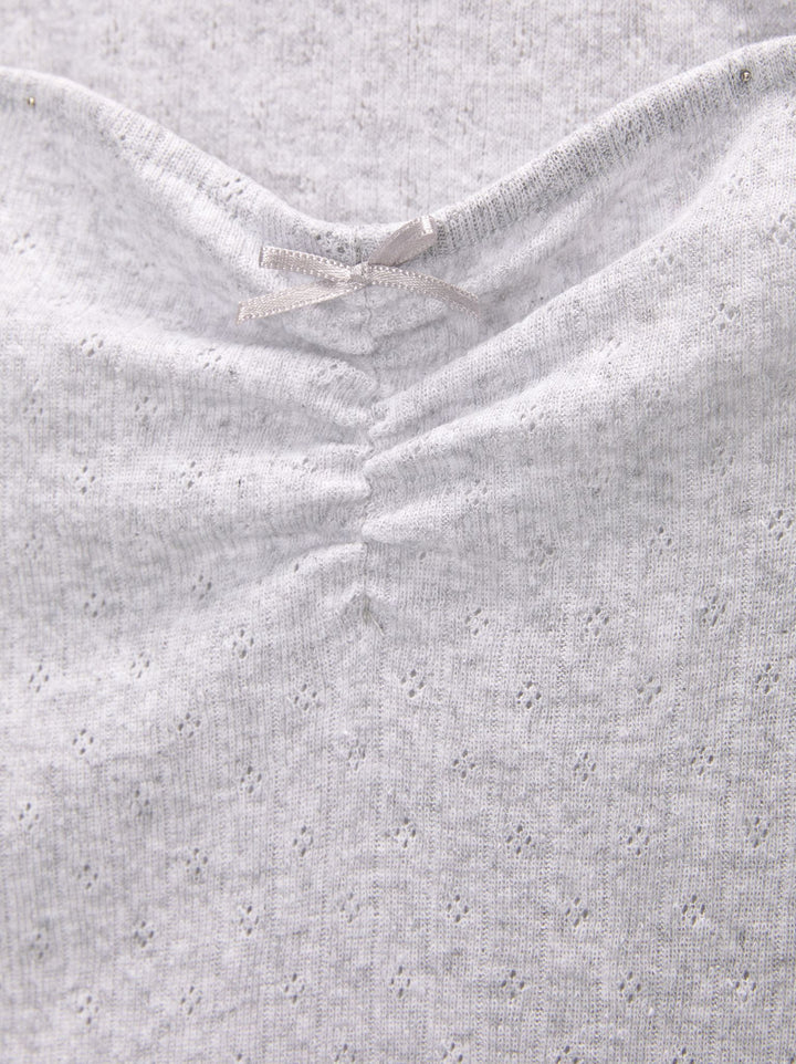 Moudda PULL & BEAR - Body Calados Manches Courtes Gris - Tunisie 2