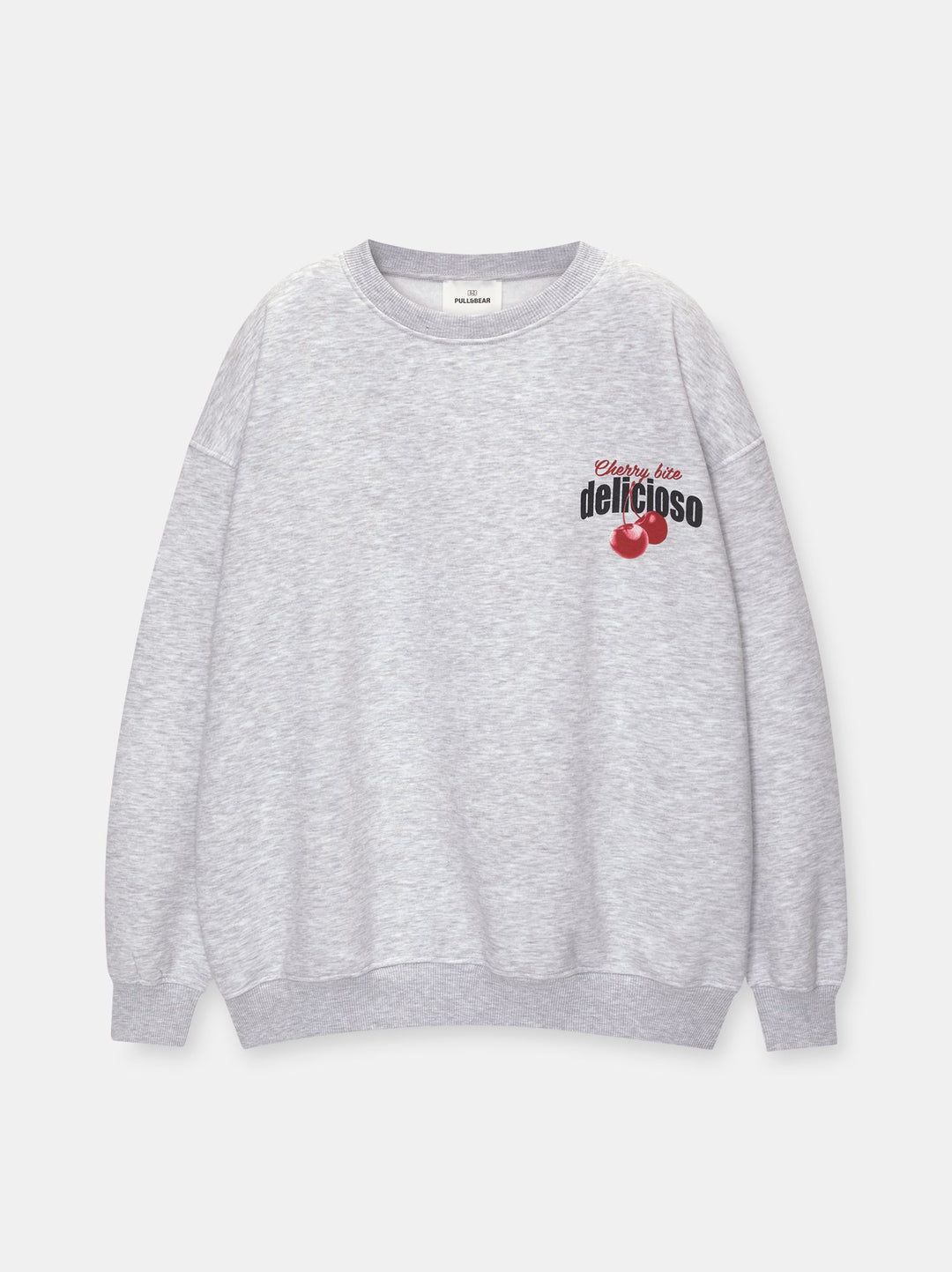 Moudda PULL & BEAR - Sweat Graphique Vigore Cerise - Tunisie 5