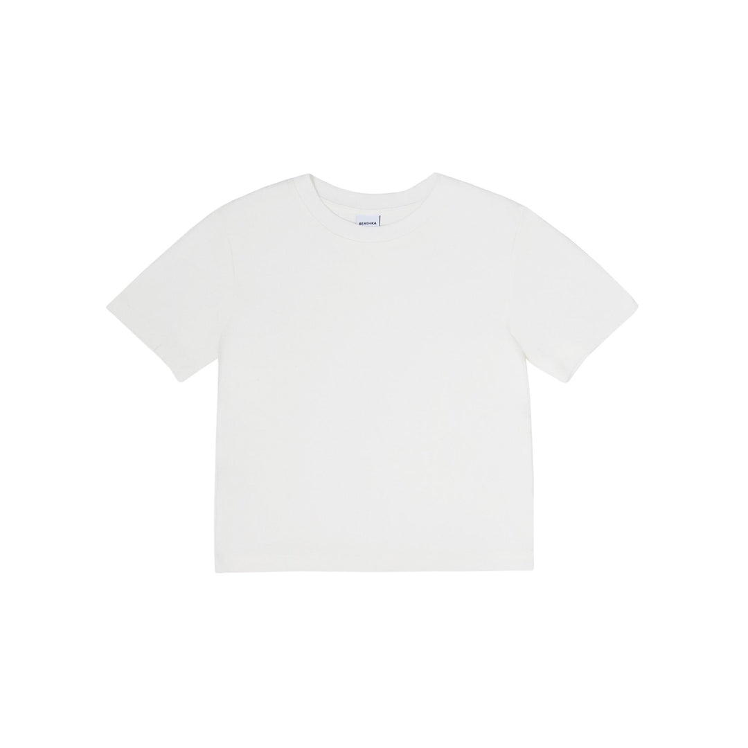 Moudda BERSHKA - T-shirt Manches Courtes Coupe Regular Poids Moyen - Tunisie 1