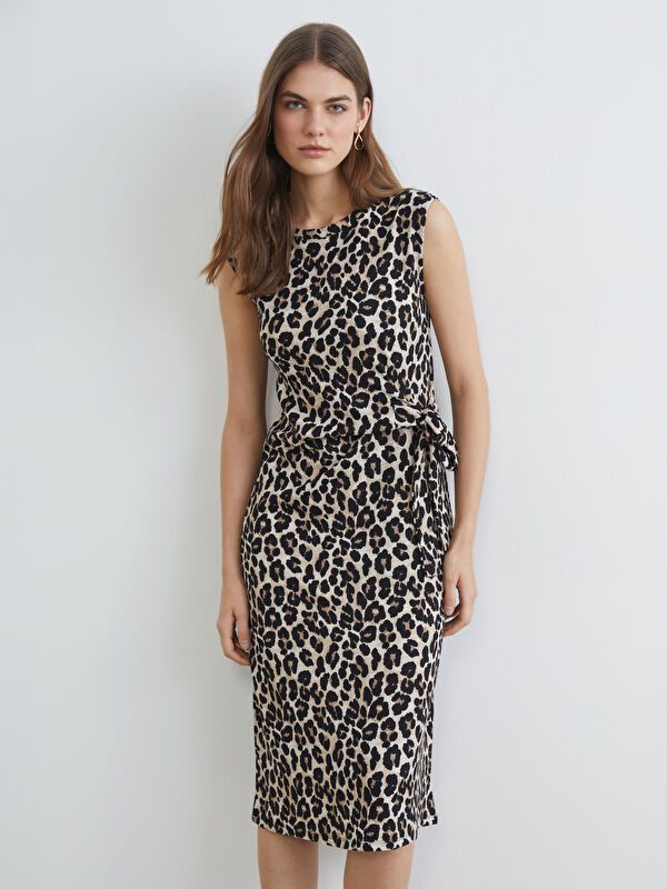 Moudda LC Waikiki - Robe manches courtes en jersey pour Femme - Tunisie 1