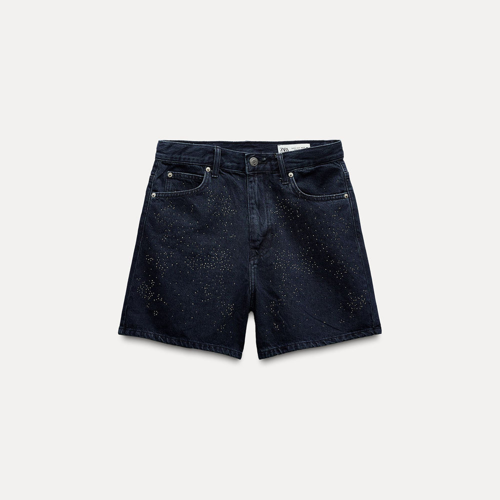 Moudda ZARA - Short brillant bleu foncé - Tunisie 2