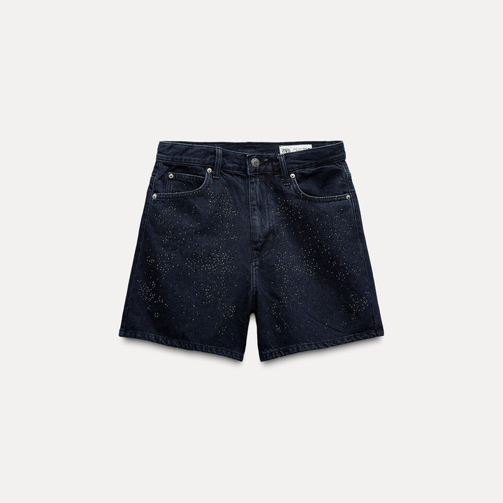 Moudda ZARA - Short brillant bleu foncé - Tunisie 2