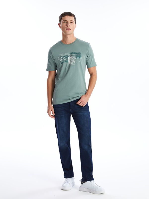 Moudda LC Waikiki - T-shirt imprimé manches courtes en jersey pour Homme - Tunisie 3