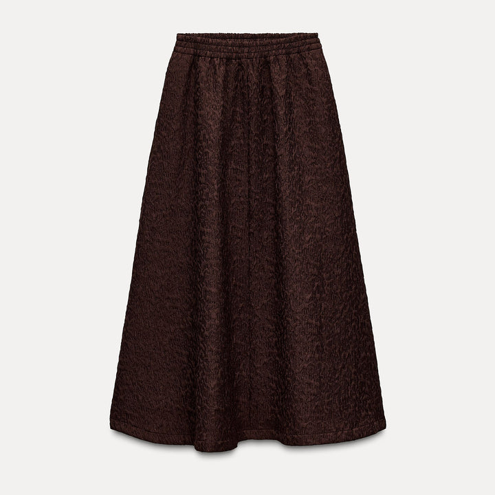 Moudda ZARA - Jupe mi-longue jacquard taille élastique - Tunisie 1