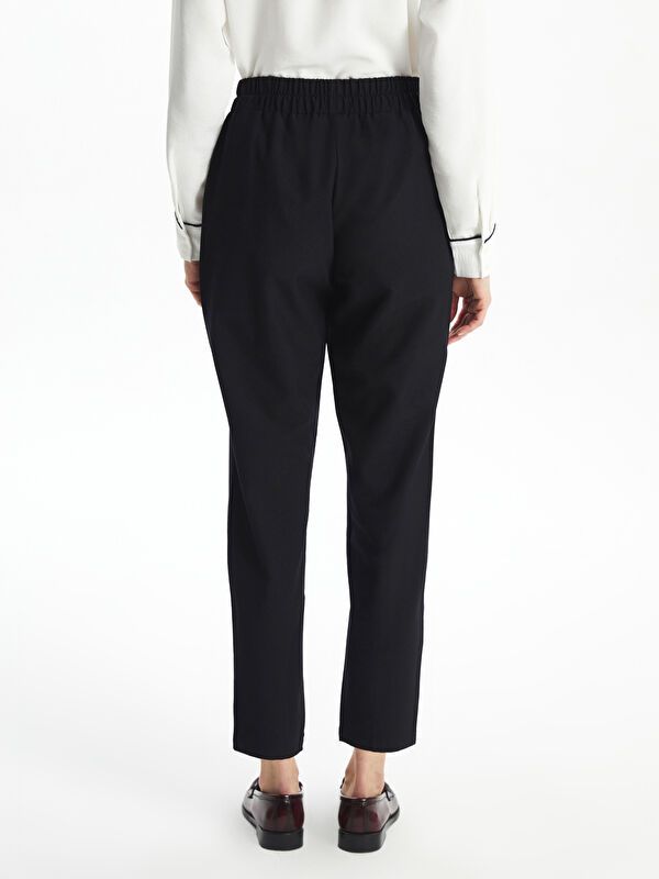 Moudda LC Waikiki - Pantalon tissé moyen Femme Noir - Tunisie 4