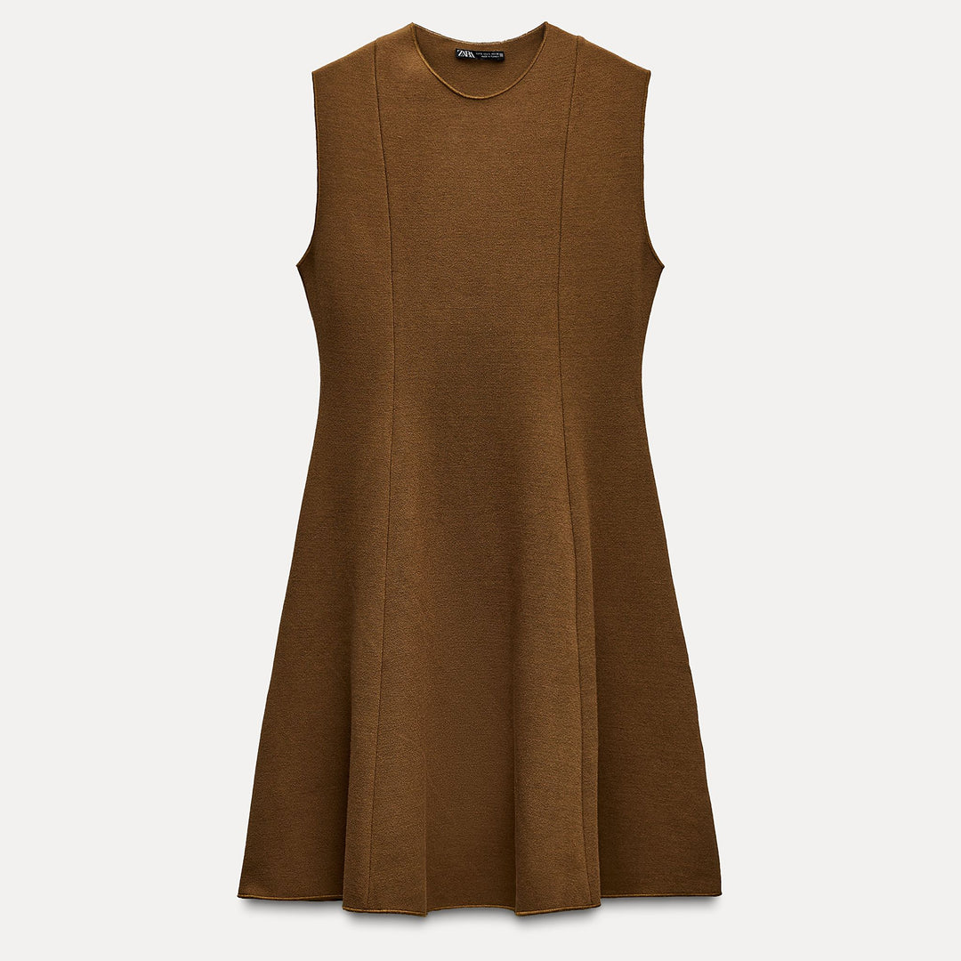 Moudda ZARA - Robe Skater Maille Stretch Sans Manches - Tunisie 2