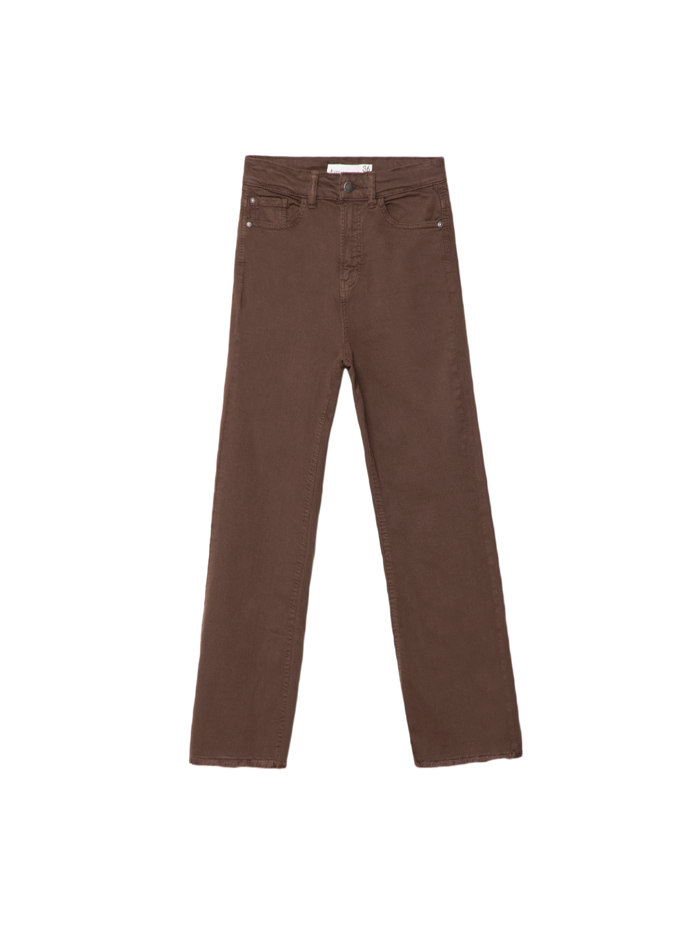 Moudda STRADIVARIUS - Pantalon Crop Flare en Serge 20% Bio - Tunisie 2
